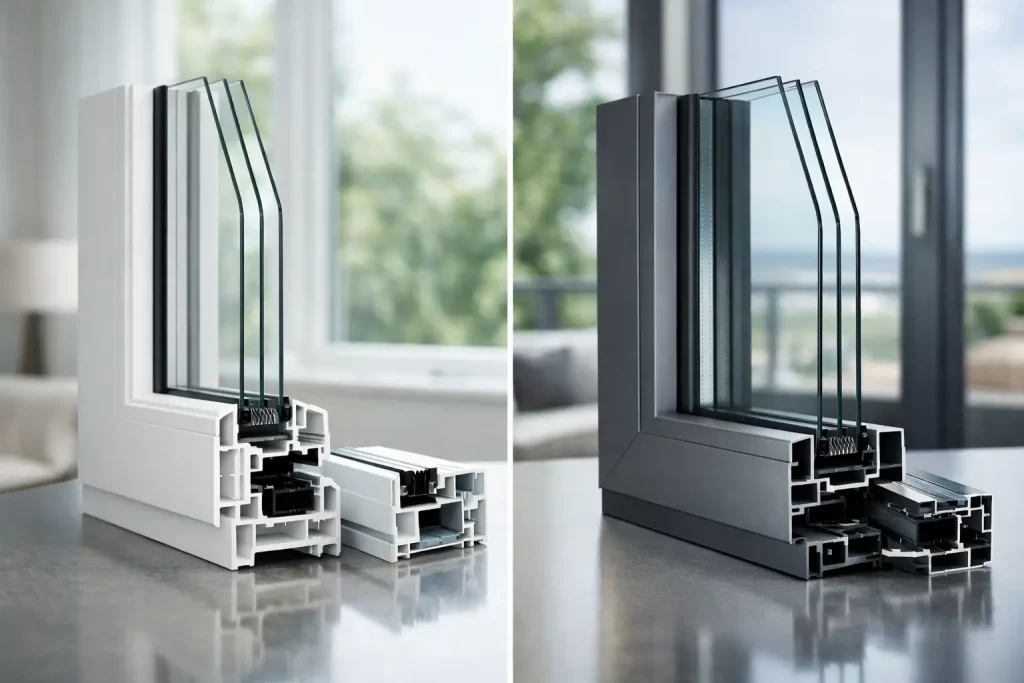 Serramenti PVC o alluminio: cosa scegliere