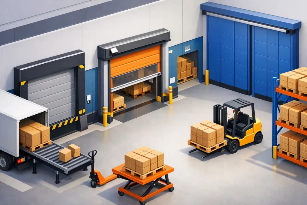 Chiusure industriali per logistica: come sceglierle