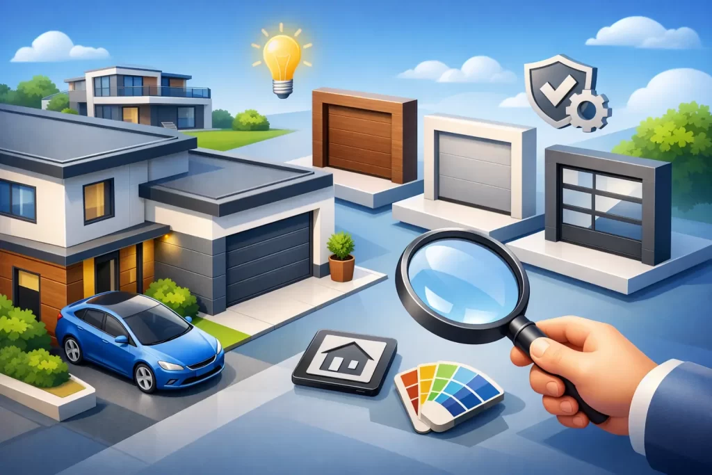 Guida porte garage moderne: come scegliere