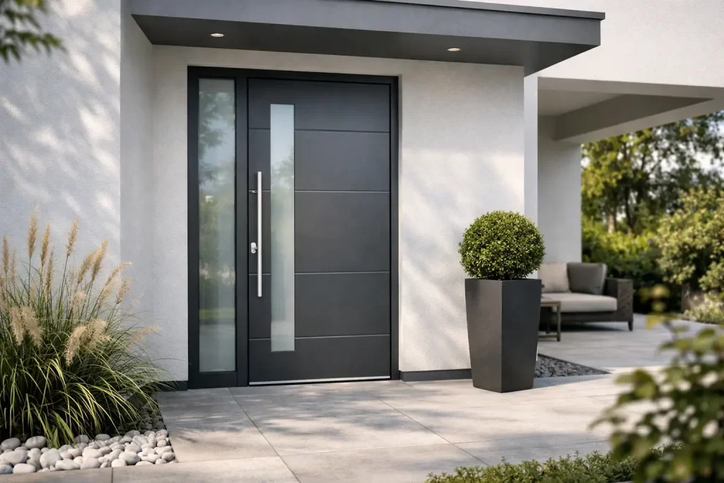 Porta ingresso alluminio moderna: come sceglierla