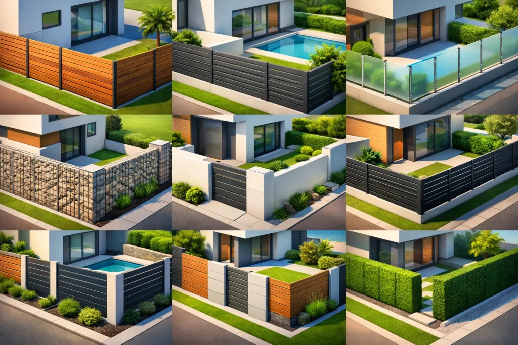 7 idee recinzioni per la casa moderna