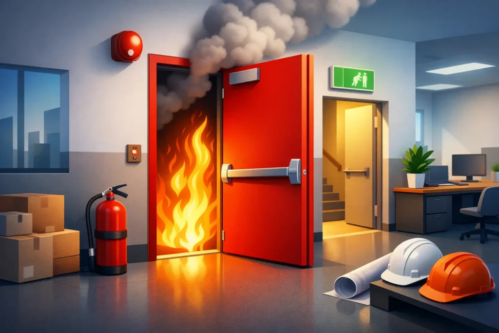 Guida alle porte tagliafuoco aziendali