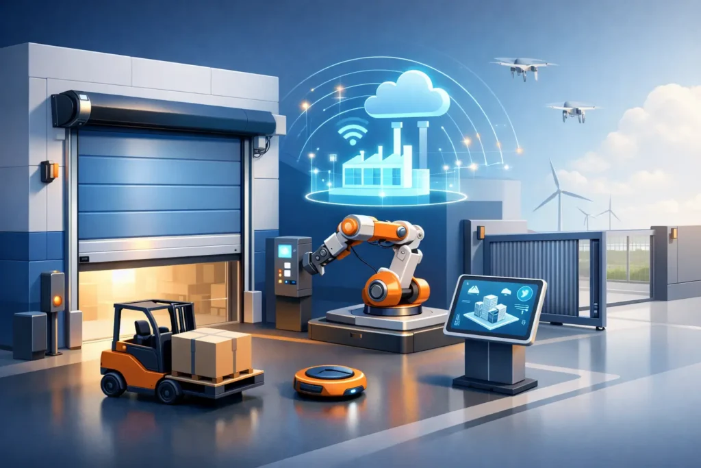 Il futuro dell’automazione dei portoni industriali