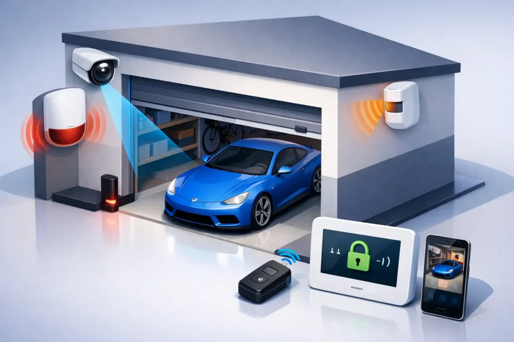 I migliori sistemi antintrusione per garage