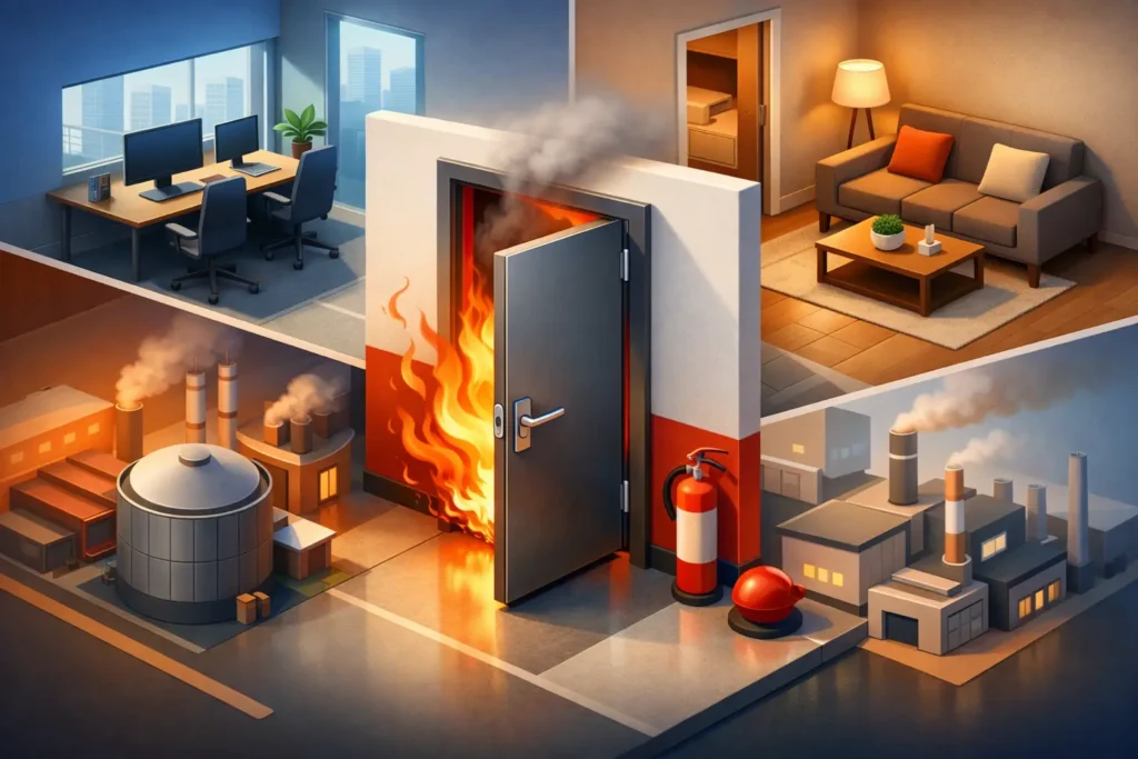 Porte REI: protezione antincendio per ogni edificio