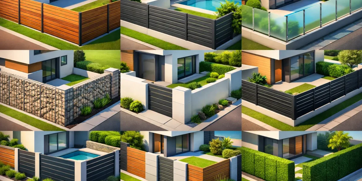 7 idee recinzioni per la casa moderna