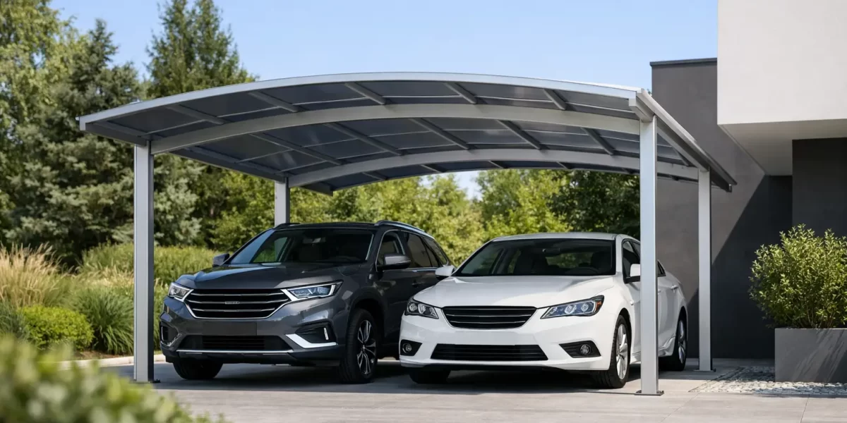Carport auto in alluminio: pro e scelta