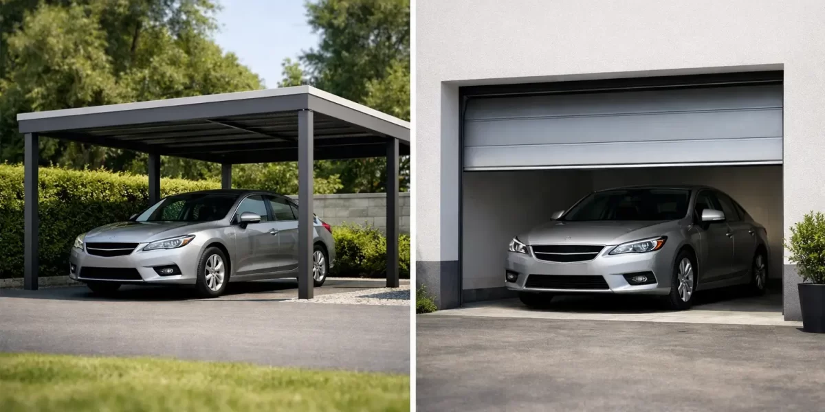 Carport o garage chiuso: cosa conviene