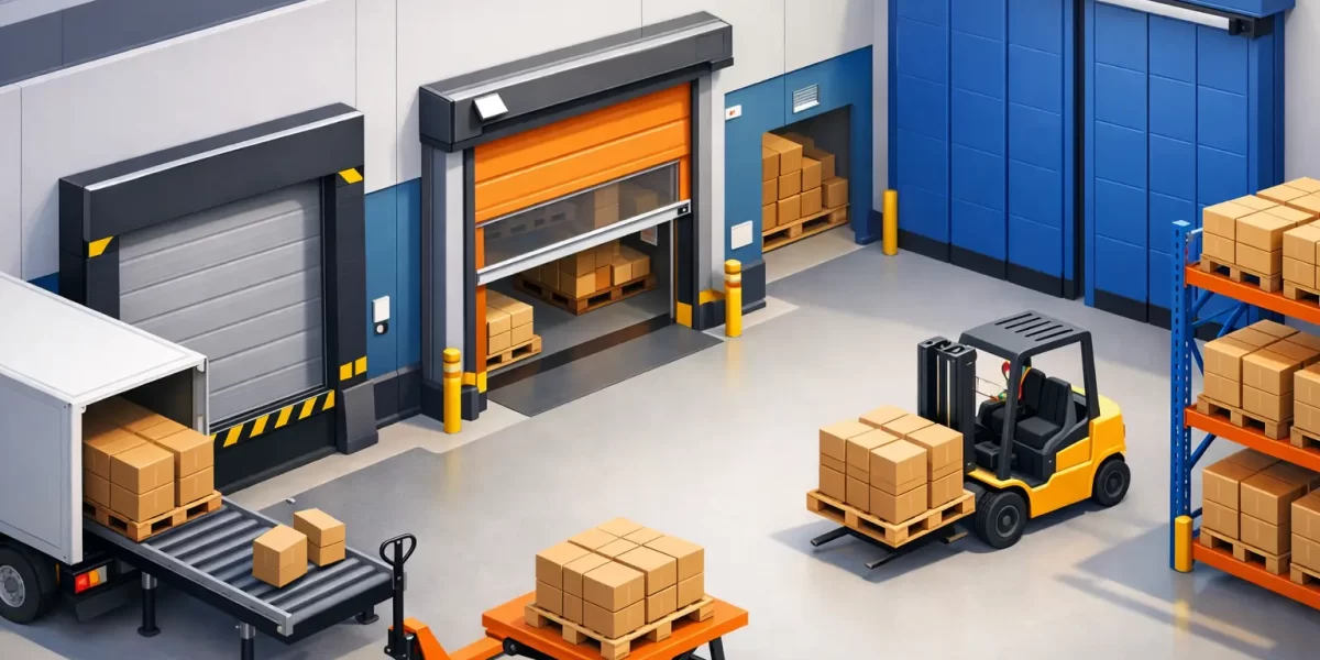 Chiusure industriali per logistica: come sceglierle