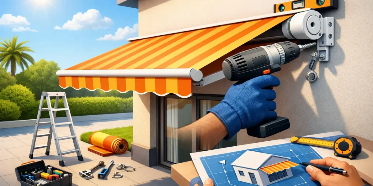Come installare tende da sole correttamente