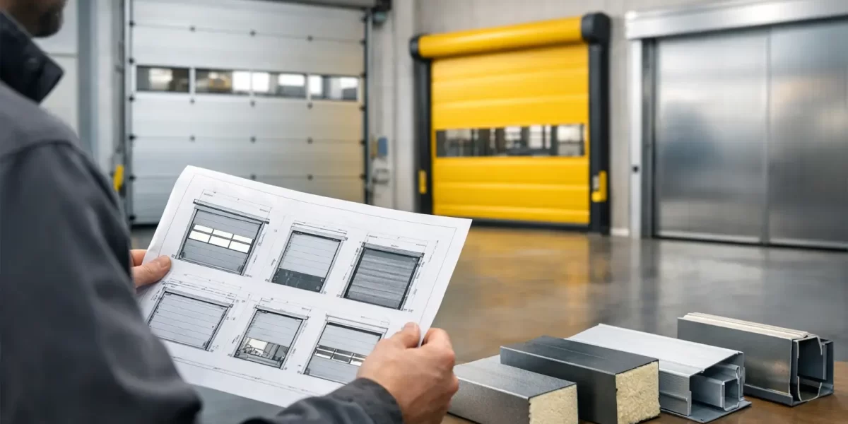 Come scegliere porte industriali su misura
