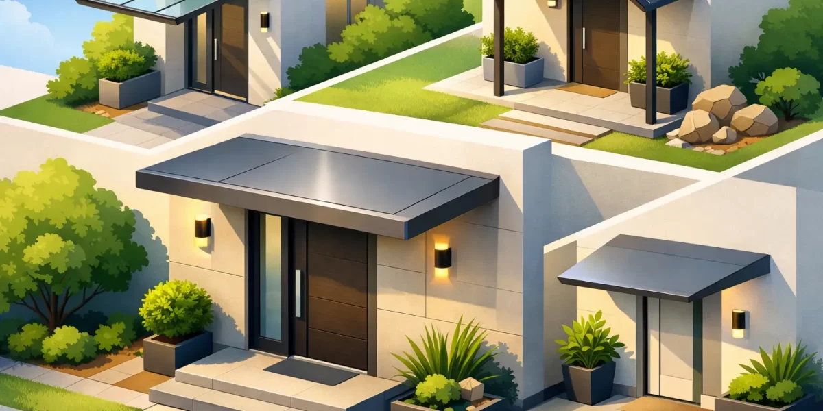 Coperture ingresso abitazione moderne: guida