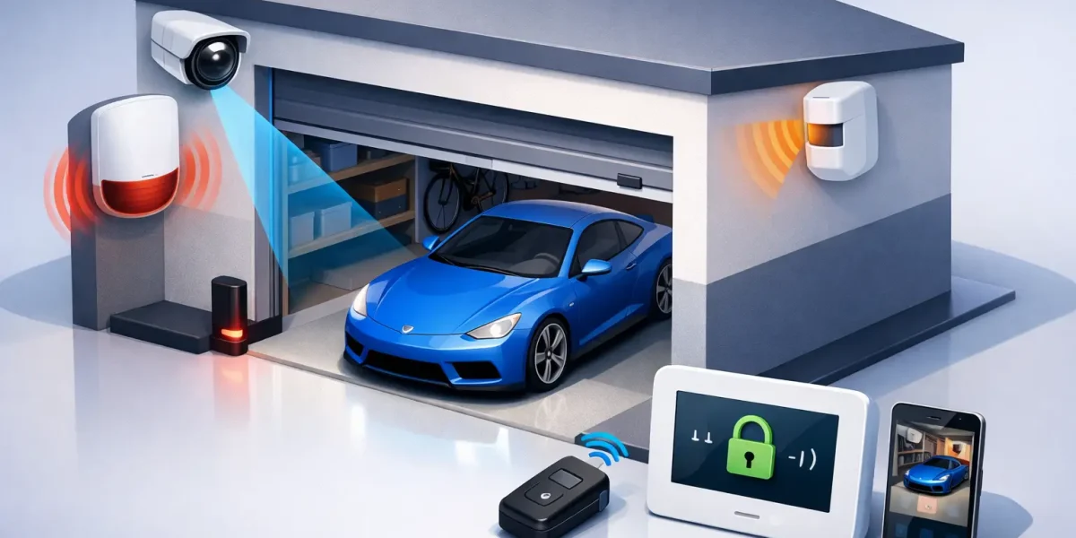 I migliori sistemi antintrusione per garage