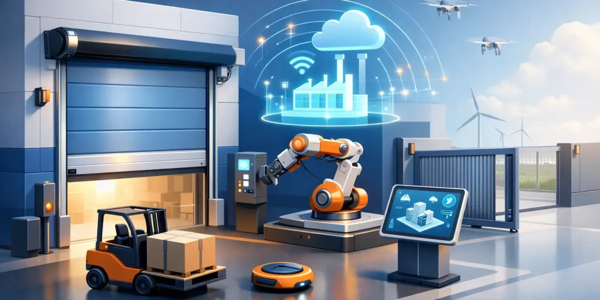 Il futuro dell’automazione dei portoni industriali
