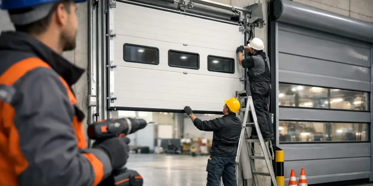 Installazione porte industriali certificate