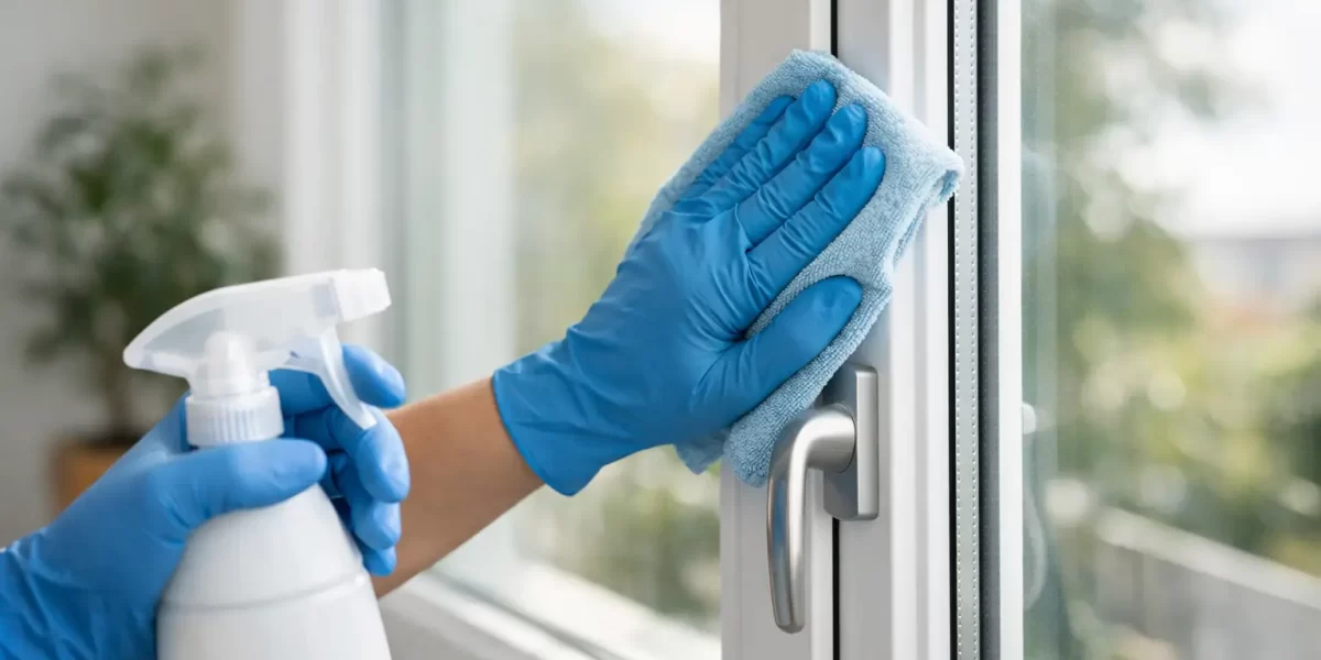 Pulire serramenti in PVC correttamente