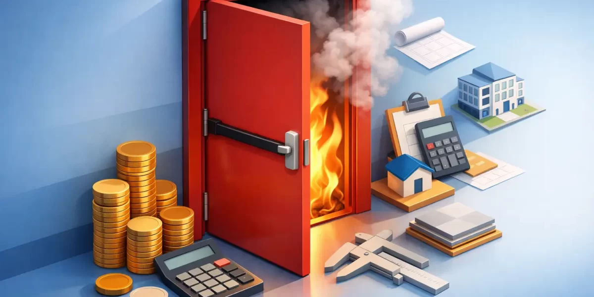 Quanto costa una porta tagliafuoco?