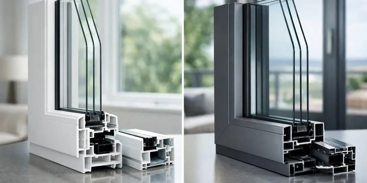 Serramenti PVC o alluminio: cosa scegliere