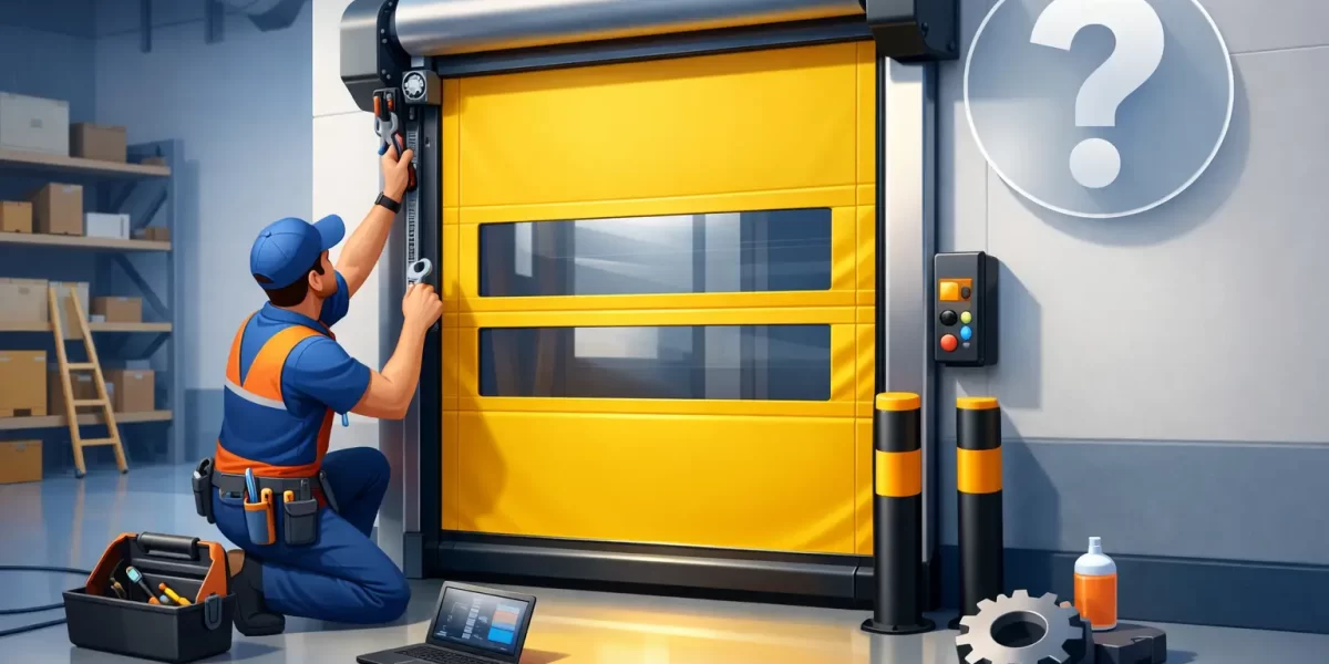 Serve manutenzione alle porte rapide?