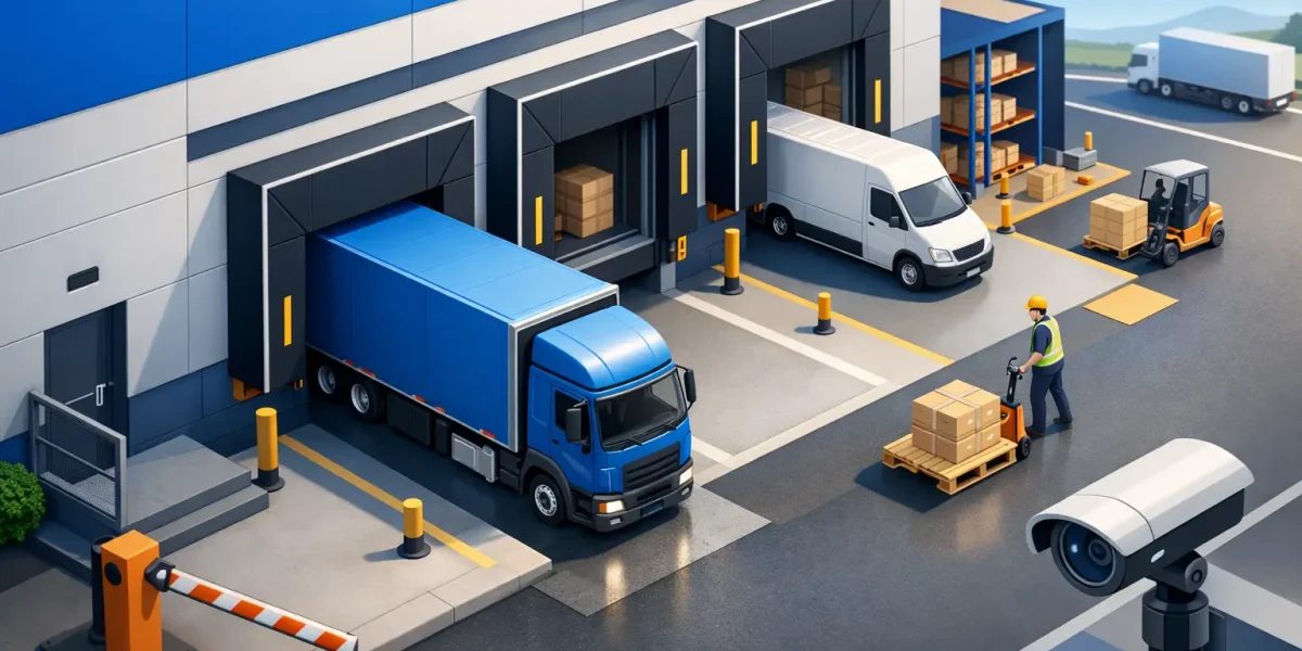Sicurezza baie di carico per logistica efficiente